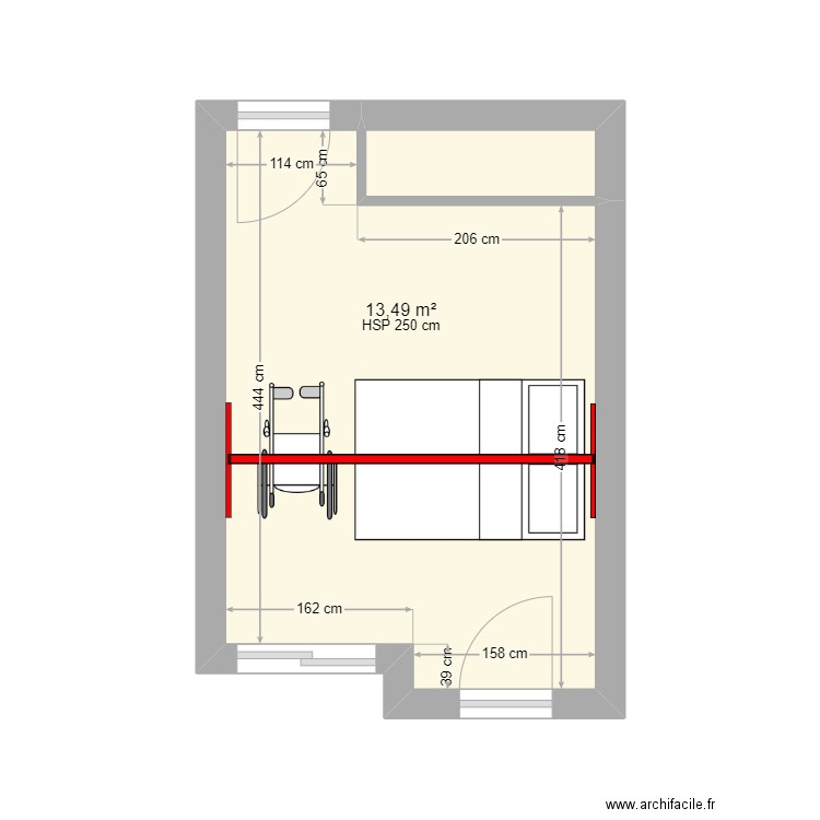BROUSSE. Plan de 0 pièce et 0 m2