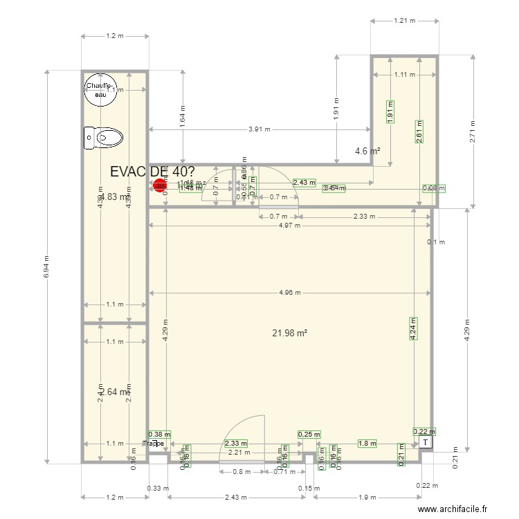 plan lamotte LE BON. Plan de 0 pièce et 0 m2