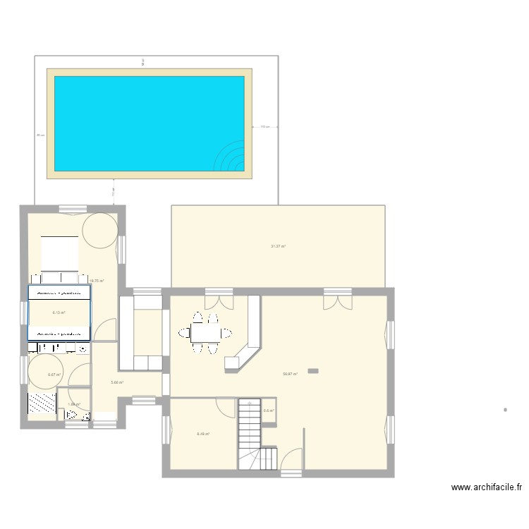 maison 2. Plan de 0 pièce et 0 m2