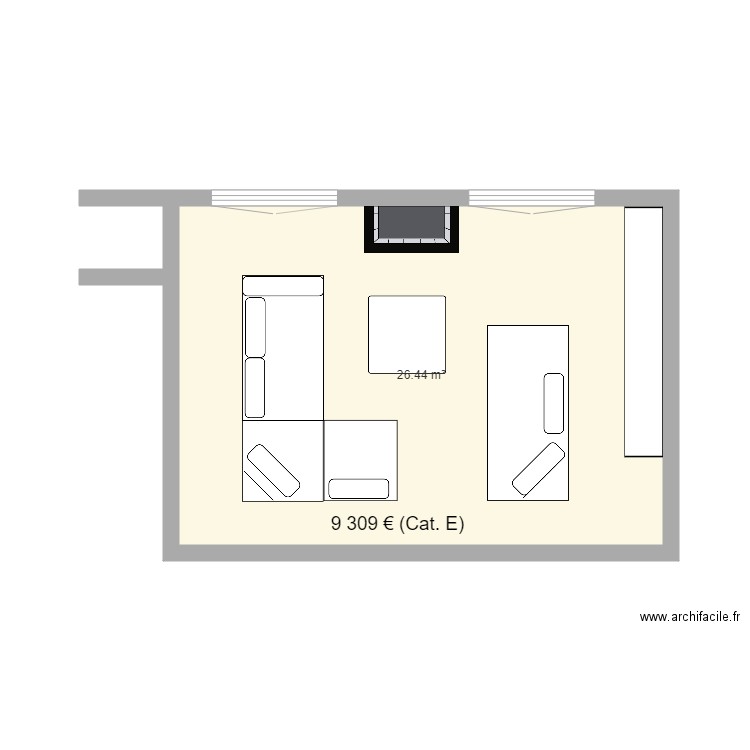 FLEURY. Plan de 0 pièce et 0 m2