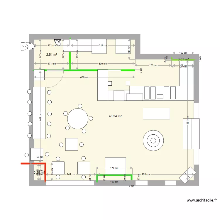 magasin yoan12. Plan de 