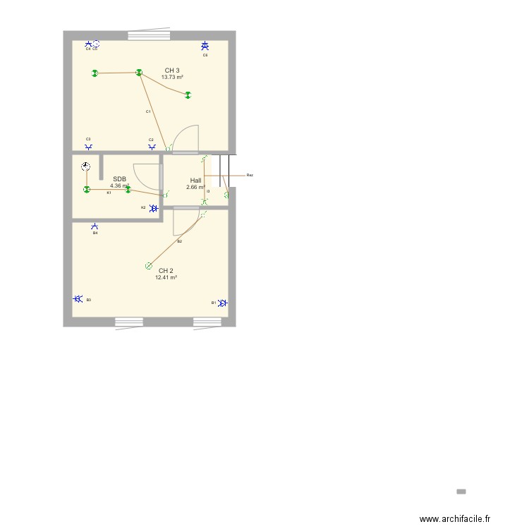 Fond VDB plans finaux Shema elec. Plan de 0 pièce et 0 m2