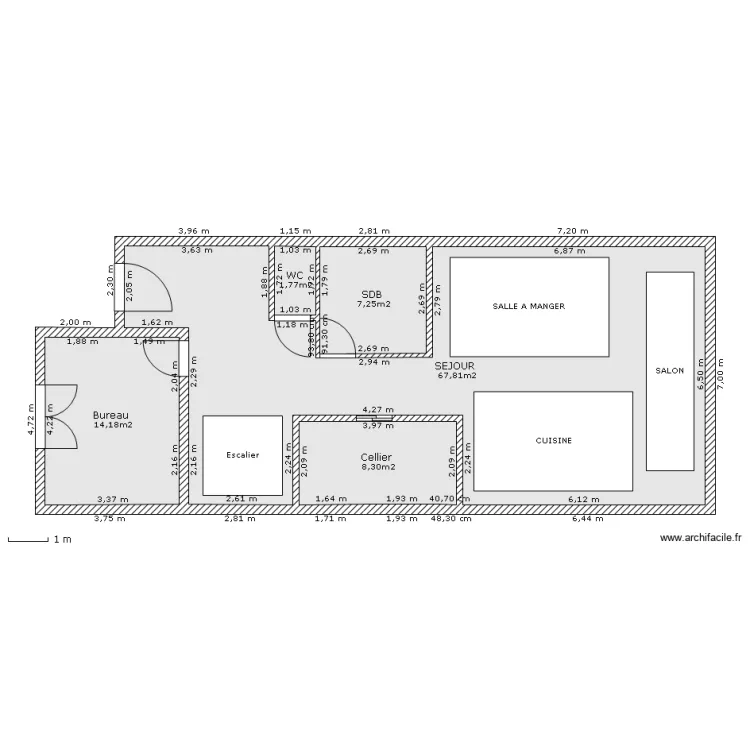 Maison RDC 11/06/12. Plan de 