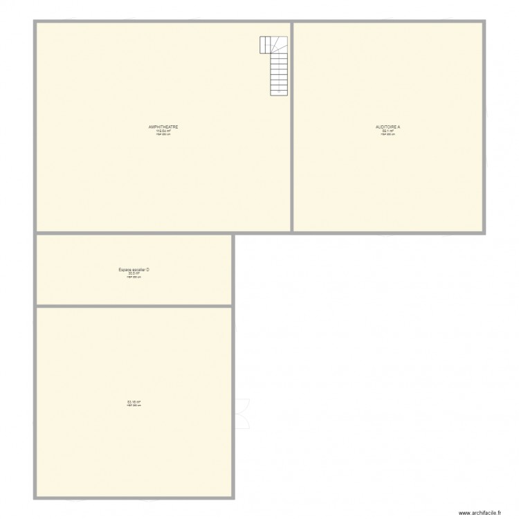 APPARTEMENT auditoire. Plan de 0 pièce et 0 m2