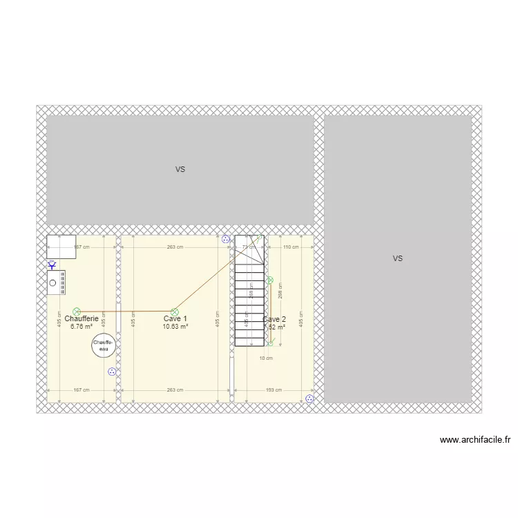 Electricité Cave . Plan de Electricité Cave . Plan de