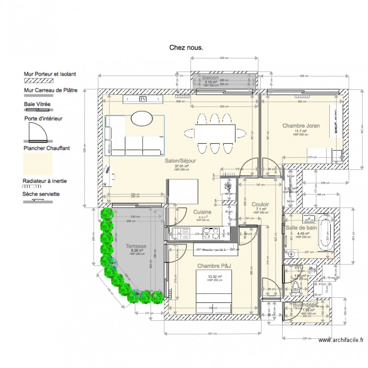 Appartement Ostwald Rénové. Plan de 0 pièce et 0 m2