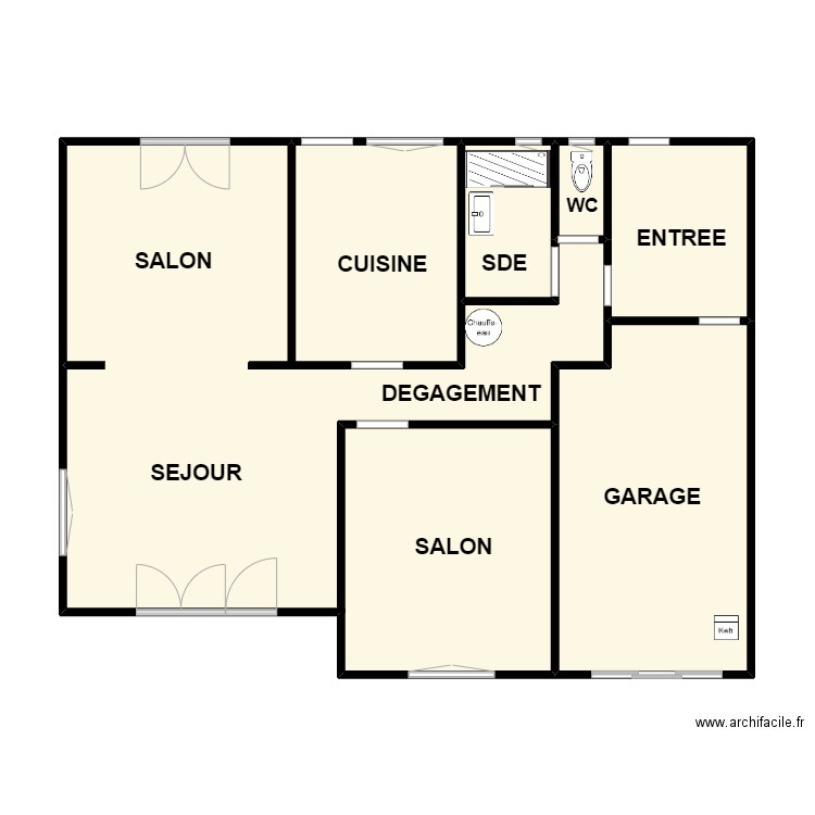 BOURSICOT. Plan de 0 pièce et 0 m2