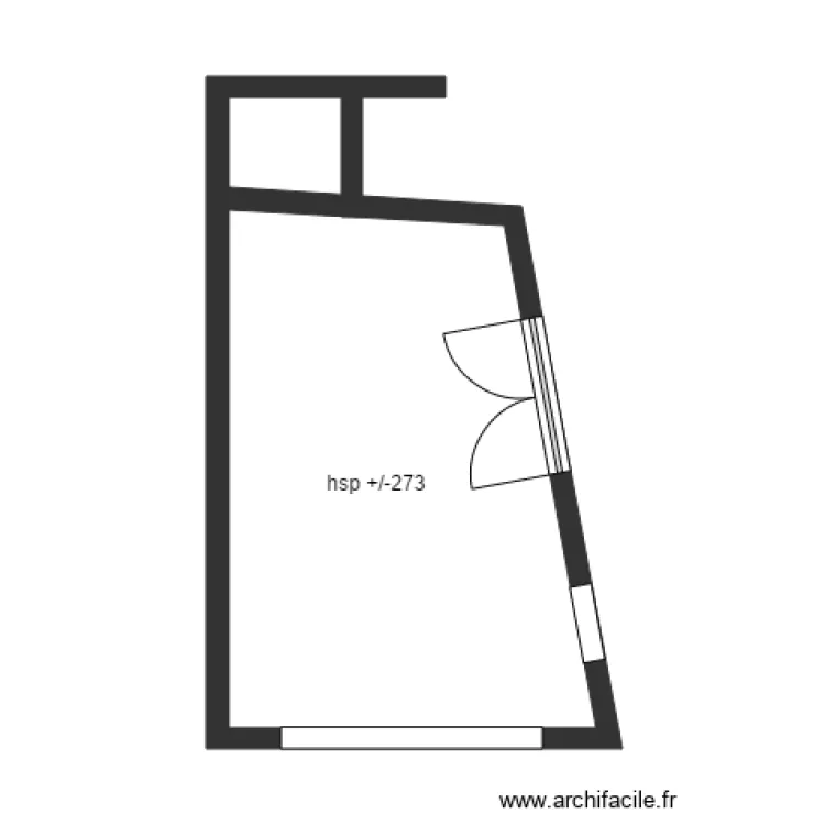 QUILLET GARAGE. Plan de 