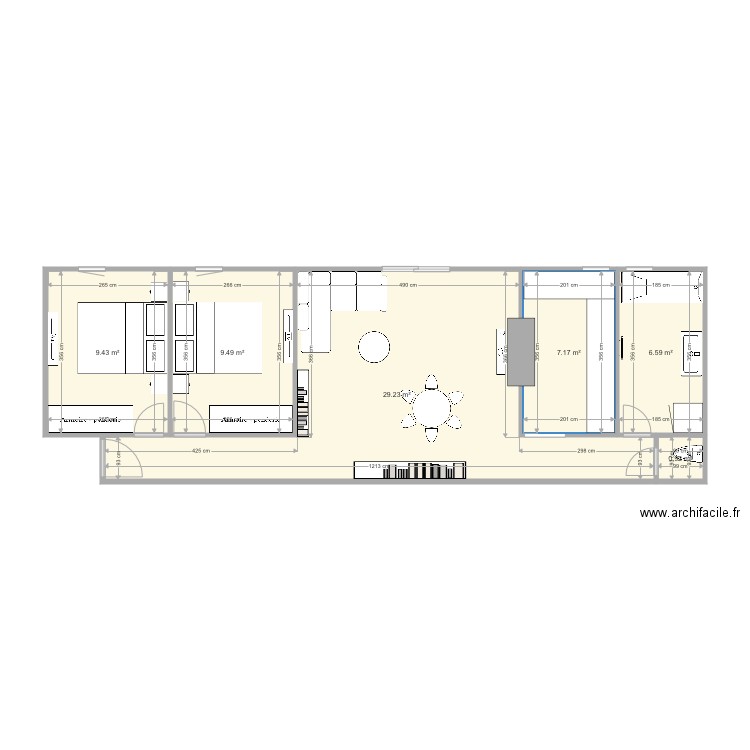 GIMELLI T2 projet 2. Plan de 0 pièce et 0 m2