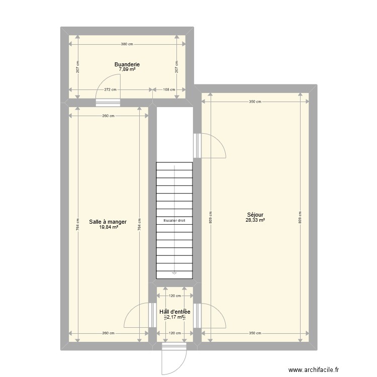 Plan Rez Bure . Plan de 0 pièce et 0 m2