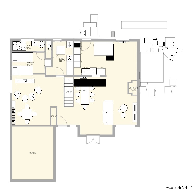 PontArche20. Plan de 0 pièce et 0 m2