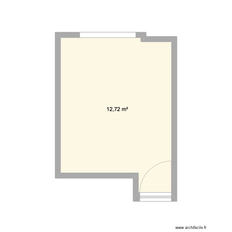 Appartement Nao. Plan de 1 pièce et 13 m2