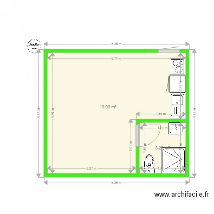 STUDIO PENNAT. Plan de 0 pièce et 0 m2