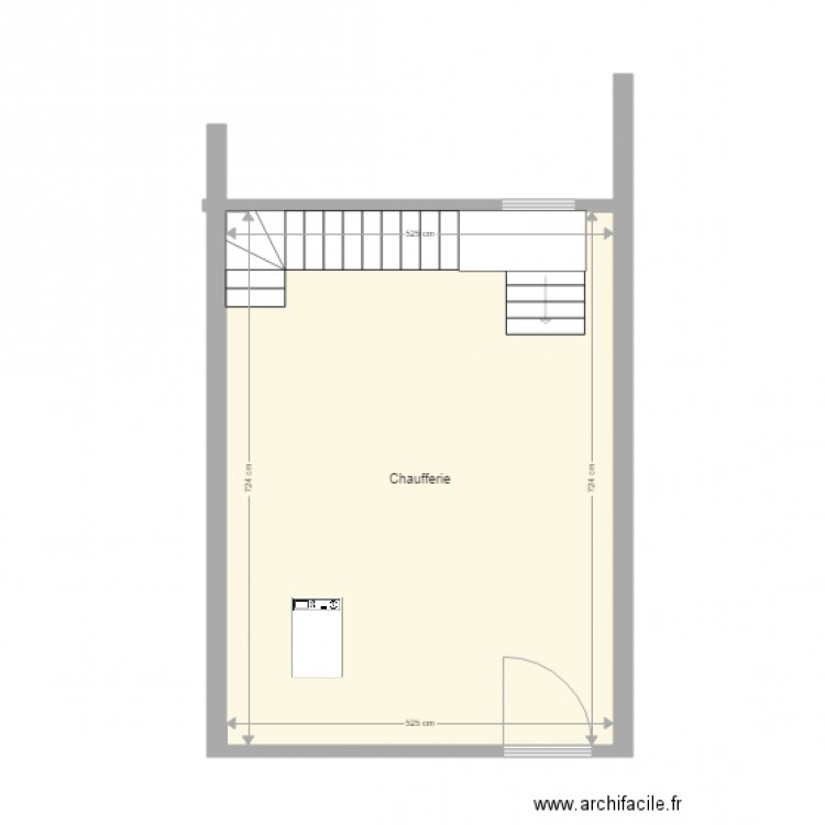 Chatillon Chaufferie. Plan de 0 pièce et 0 m2