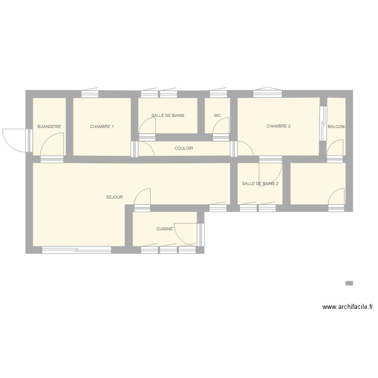principauté. Plan de 0 pièce et 0 m2
