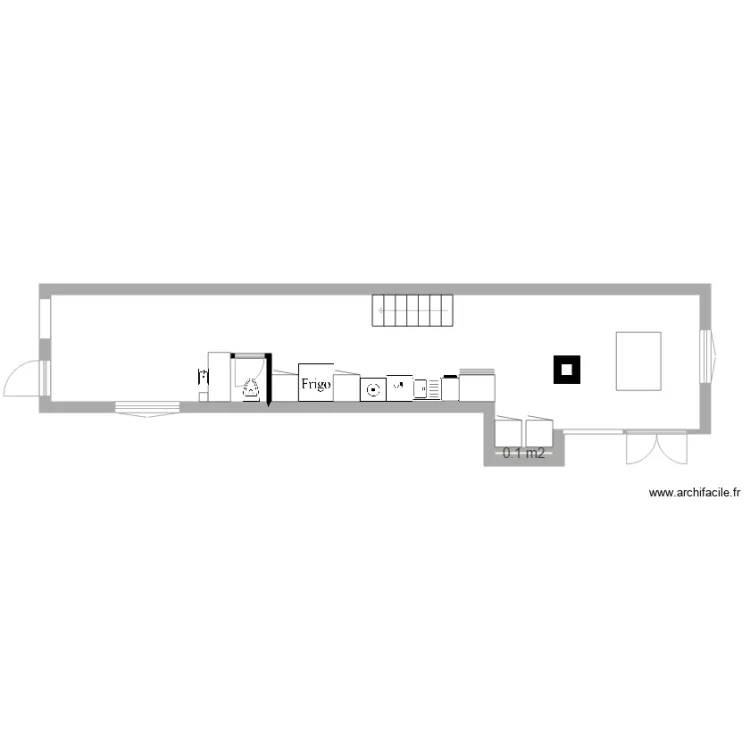Cuisine Bellecour Projet 2 SAM Raccourcie. Plan de 