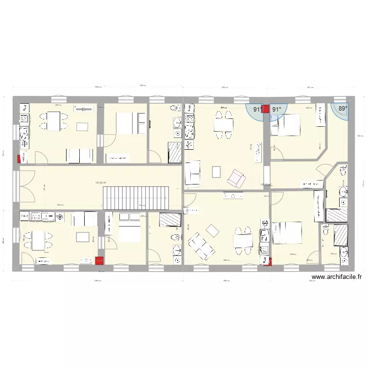 Chateau niv 0 sans escalier modif apart 1. Plan de 