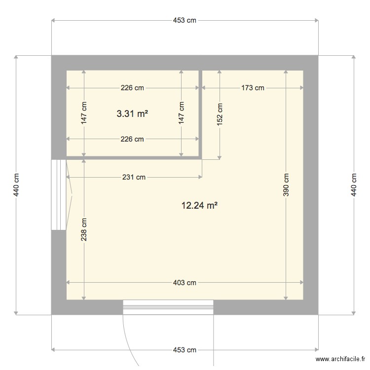 APPART BTZ. Plan de 0 pièce et 0 m2