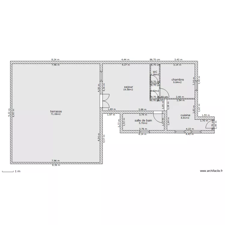 GUISE N&deg;3 bas. Plan de 