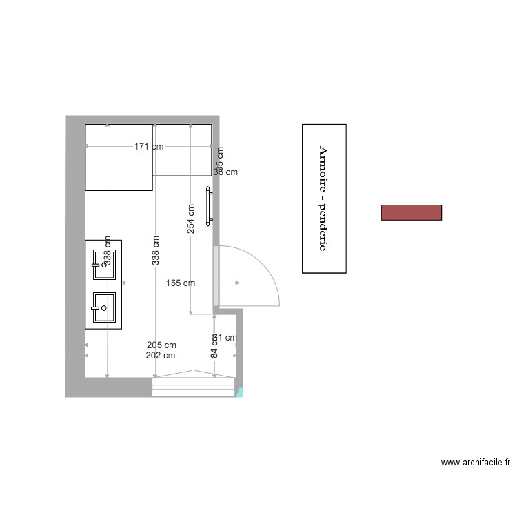 SB étage der22. Plan de 0 pièce et 0 m2