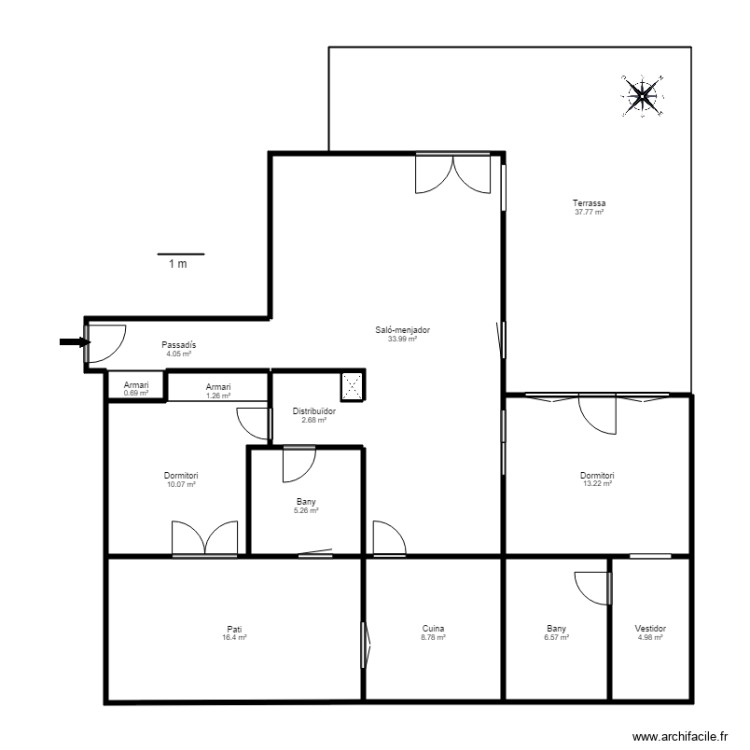 ED L ESTANYO BAIXOS 1 CANILLO. Plan de 0 pièce et 0 m2