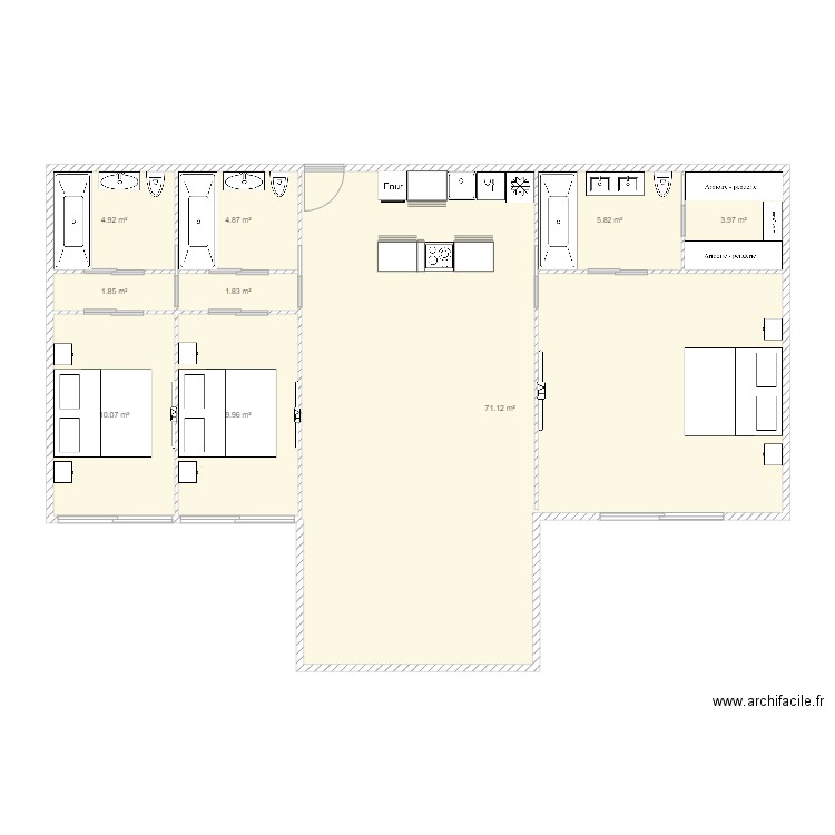 APPARTEMENT. Plan de 0 pièce et 0 m2
