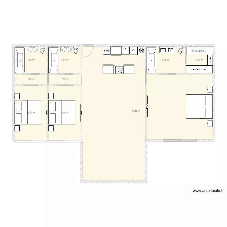 APPARTEMENT. Plan de 