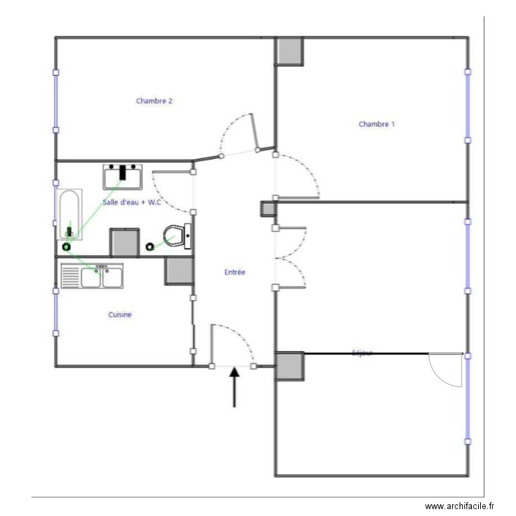 Plan Séminor. Plan de 0 pièce et 0 m2