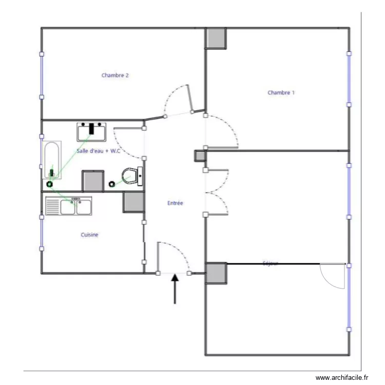 Plan S&eacute;minor. Plan de 