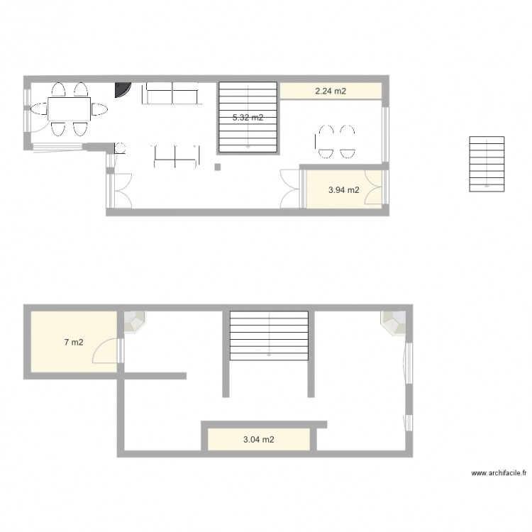 avantrdc. Plan de 0 pièce et 0 m2