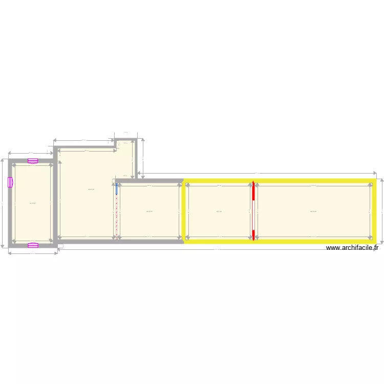 plan perso et gite. Plan de 