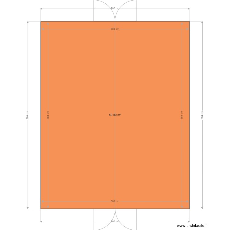 batiùent volaille. Plan de 0 pièce et 0 m2