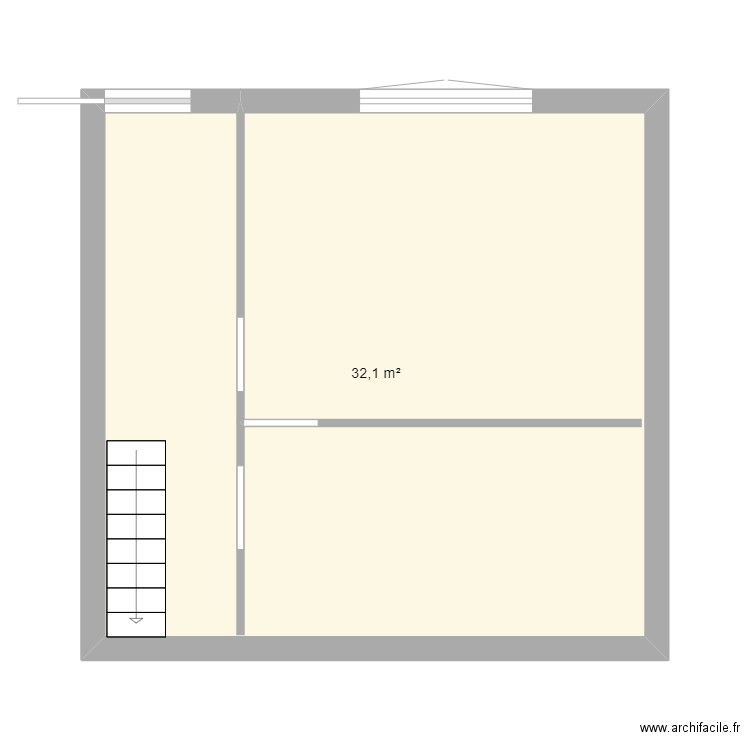 rdc. Plan de 0 pièce et 0 m2