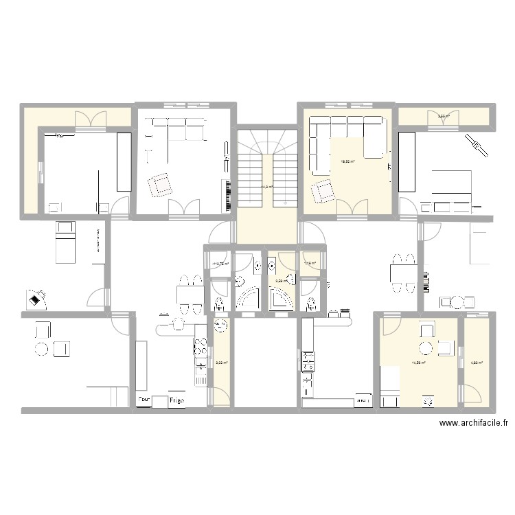 hamid. Plan de 0 pièce et 0 m2