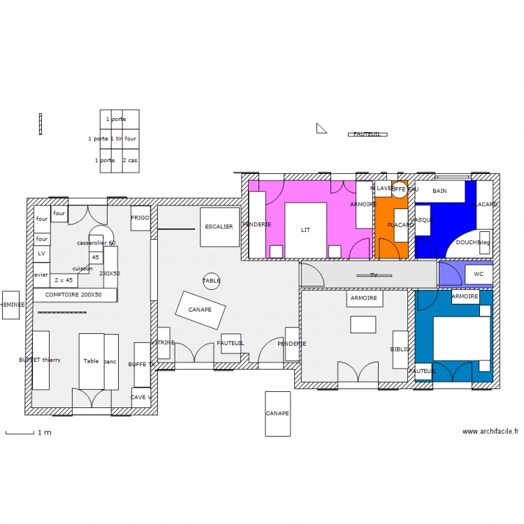 ST MITRE  THIERRY CUISINE 3.2. Plan de 0 pièce et 0 m2