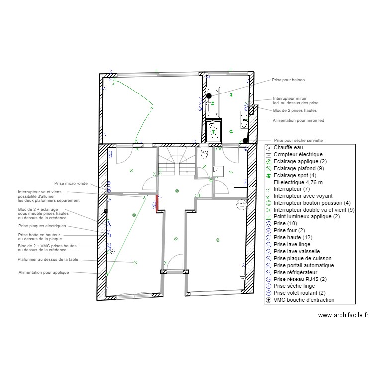 col segaert electrique1. Plan de 0 pièce et 0 m2