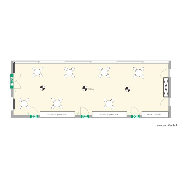 hepad. Plan de 0 pièce et 0 m2