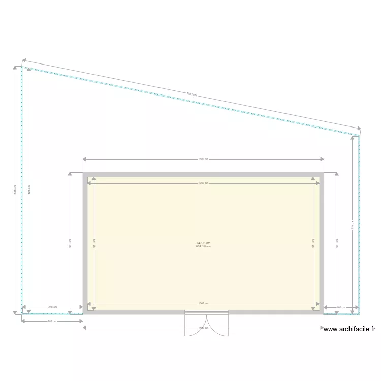 LOCAL PNEU BAULERS COTATION. Plan de 
