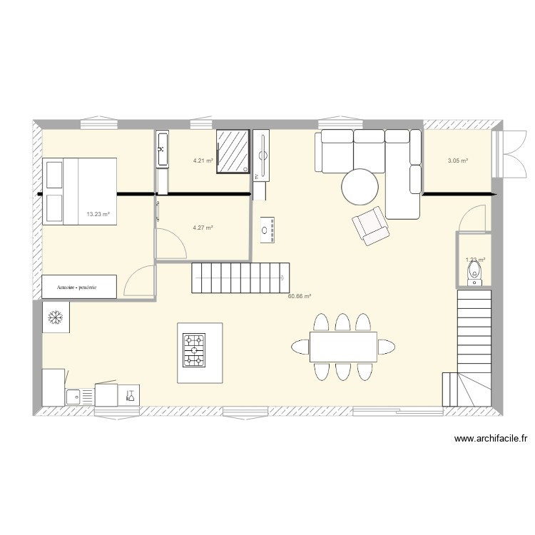 modifs RDC 2. Plan de 0 pièce et 0 m2 modifs RDC 2. Plan de 0 pièce et 0 m2