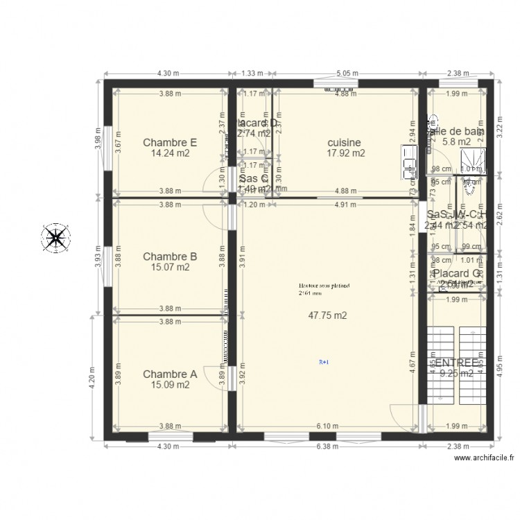 Appartement ADEL . Plan de 0 pièce et 0 m2