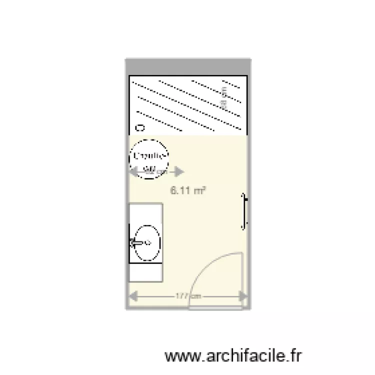 SDB DESSELLE. Plan de 