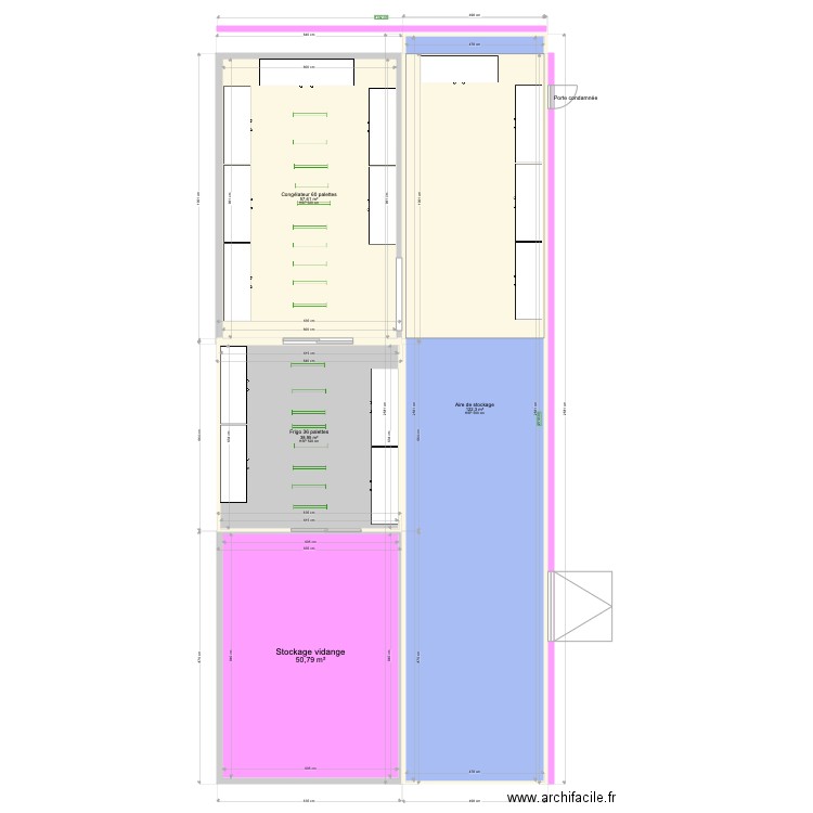 Ext Congél 2. Plan de 0 pièce et 0 m2