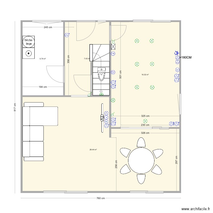 VILLECRESNE ELEC. Plan de 0 pièce et 0 m2