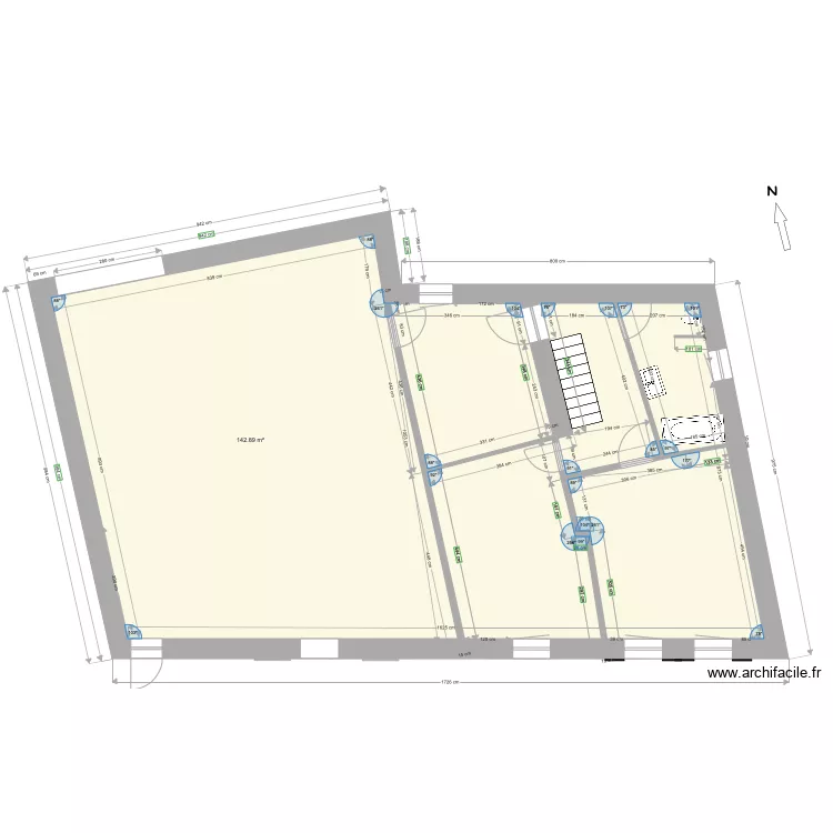 Maison Etage 1. Plan de Maison Etage 1. Plan de