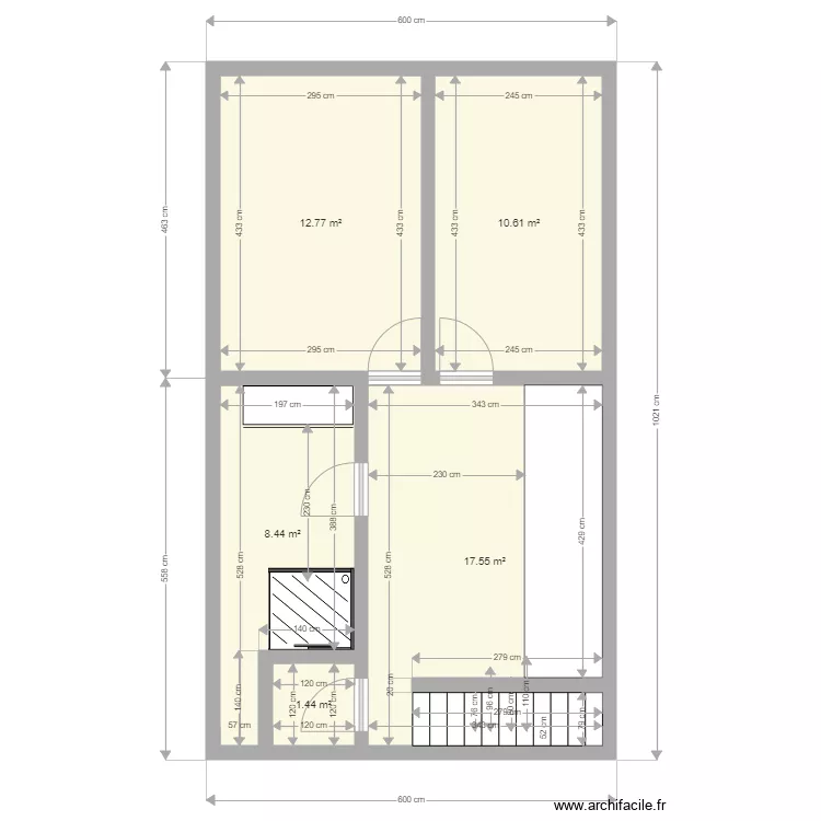 Montfarvile Etage 2. Plan de Montfarvile Etage 2. Plan de