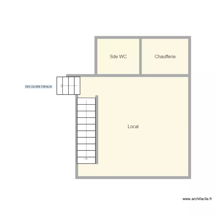 SOUS SOL . Plan de SOUS SOL . Plan de