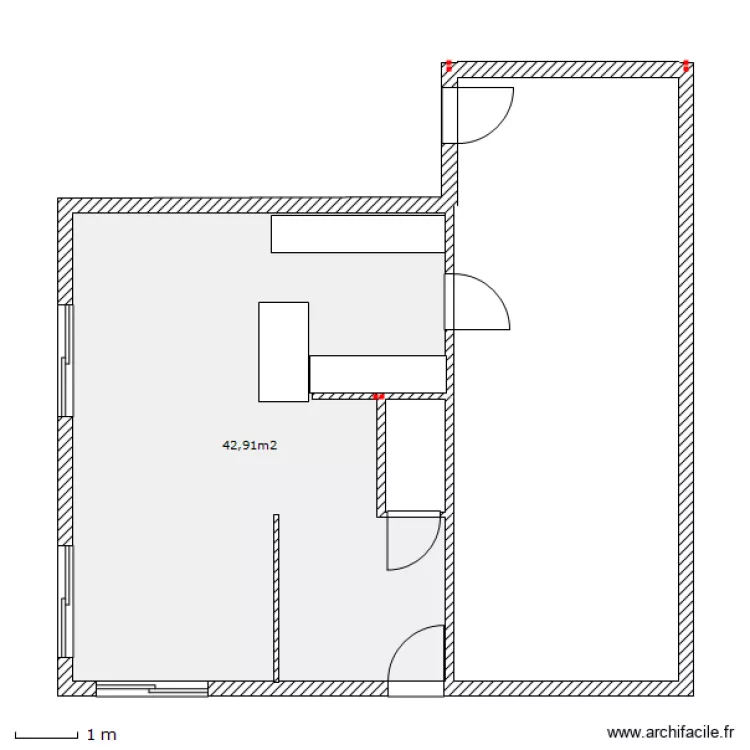 plan 1 rdc comte. Plan de 