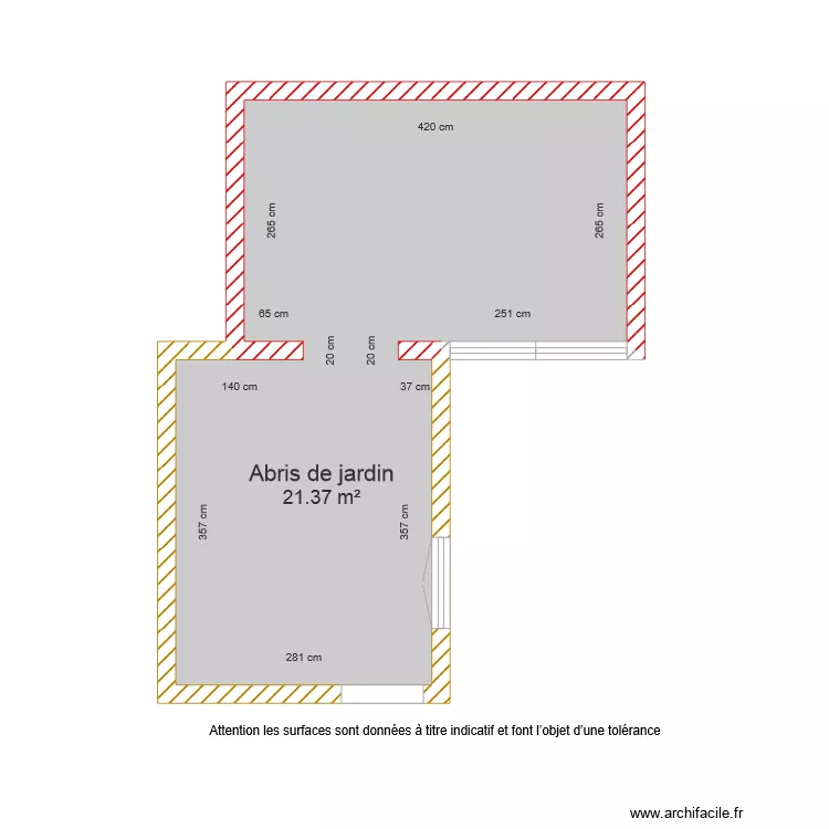 BI 4765 Annexe cot&eacute;. Plan de 