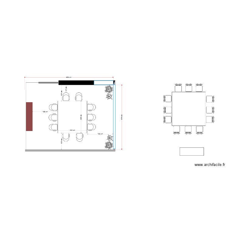 casa crestón comedor 5tra opción mesa mas grande. Plan de 0 pièce et 0 m2