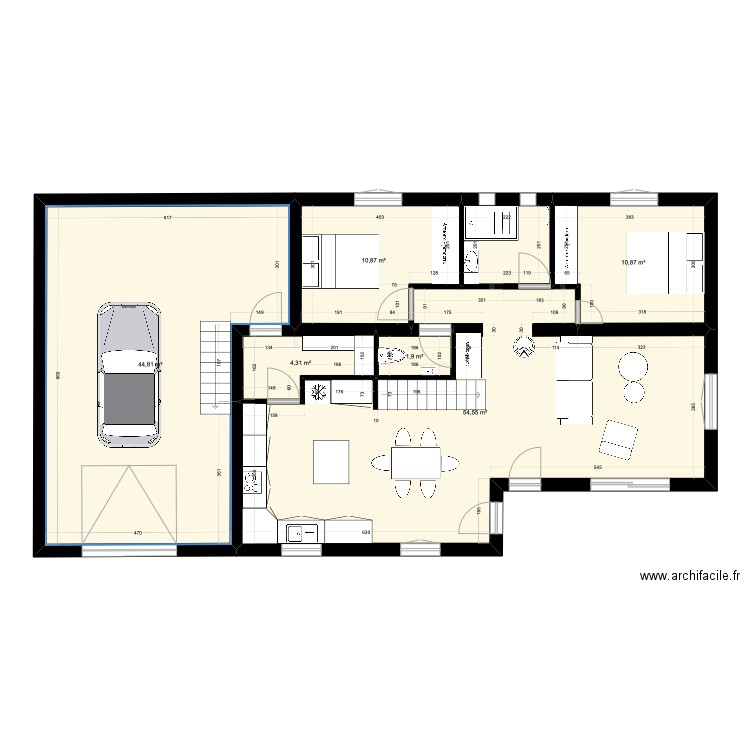 Benjamin Labat 2. Plan de 6 pièces et 127 m2